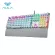 [100%authentic] [delivery from Thailand] aula F2088 White mechanical Gaming Keyboard LED Backlit. Keyboard played glow games with LED lights.
