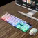 Round keyboard Retro mechanical keyboard Mouse for glowing games TH30938