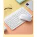 10 Inch Colorful Bluetooth Keyboard And Mouse Slim Mini Wireless Keyboard Mouse For Android Tablet Phone Smartphone Iphone Ipad