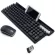 Computer Mini Keyboard Wireless Keyboard and Mouse Rechargeable Silent Punk Keyboard for iPhone Android Phone Tablet iPad PC