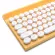 Computer Mini Keyboard Wireless Keyboard and Mouse Rechargeable Silent Punk Keyboard for iPhone Android Phone Tablet iPad PC