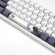 Purple Datang Pbt Dye Sublimated Keycaps Oem Profile Mechanical Keyboard 108 Keys Ladder Personality Keycaps 2u Shift Keys