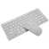 2.4GHz USB Wireless Keyboard and Mouse Combo Precision Mouse Set Ultra-Thin Compact Portable for PC Desk Computer Notebook