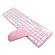 Universal Silent Ultra-Thin 2.4g Wireless Keyboard And Mouse Set For Lap Pc