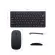Mini Wireless Mouse Keyboard for Lap Desk Mac Computer Home Office Ergonomic Gaming Keyboard Mouse Combo Multimedia