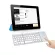 Ultra-Thin Portable Folding Wireless Bluetooth Touch Keyboard Bluetooth Keyboard Touchpad Tri-Fold Wireless For Ipad Iphoneg30