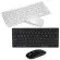 Russian/english/arabic/french/german/spanish Layout 2.4g Wireless Ultra Thin Keyboard Mouse Set For Notebook Lap Desk Pc