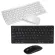 Russian/English/Arabic/French/German/Spanish Layout 2.4g Wireless Ultra Thin Keyboard Mouse Set for Notebook Lap Desk PC