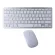 Russian/english/arabic/french/german/spanish Layout 2.4g Wireless Ultra Thin Keyboard Mouse Set For Notebook Lap Desk Pc