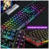Tf200 Wired Backlit Keyboard Mouse Combos Character Glowing Game Usb Mechanical Feel Touch Gaming Keyboard And Mouse Kits