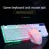 Gtx300 Usb Wired 104 Keys Rgb Backlight Ergonomic Gaming Mouse Keyboard Set