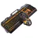 104KEYS RGB Aluminum Alloy Gaming Keyboard and RGB Gaming Mouse Set with Mobile Phone Stand Function Key
