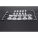 Cherry Style Oem Clear Pcb-Mounted Pcb Stabilizers Satellite Axis 7u 6.25u 2u For Mx Switches Mechanical Keyboard Big Keycaps