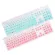 2PCS Dustproof Keyboard Silicone Keyboard Protector Waterproof Keyboard Protective Compatible for Dell KB216P/KB216T/