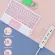For Samaung Tab S7 T870 S6 Lite P610 S5e S4 A7 T500 A 10.1 Android Spanish Korean Arabic Bluetooth Keyboard with Mouse