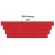 NPKC 46PCS 1U DSA Keycaps PBT Material Laser -etched Print or Blank for Cherry MX Switches of Mechanical Keyboards
