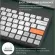 B.O.W Small Keyboard Wire Light Portable 78 Keys Ultra-SLIM WIRED USB Keyboard Plug and Play for PC / Computer / LAP MAC