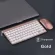 Wireless Office Keyboard Mini Wireless Keyboard And Mouse Set Waterproof And Rechargeable Suitable For Notebook Desk Computer
