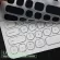 480 Silicone Dustproof Wireless Des Eyboard Cer Tor Dust N Film for Bluetooth Eyboard 480