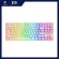 WIRELESS KEYBOARD (คีย์บอร์ดไร้สาย) SIGNO KB-751W NUZZON (WHITE) (RED OPTICAL SWITCH - RGB LED - EN/TH)