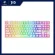 WIRELESS KEYBOARD (คีย์บอร์ดไร้สาย) SIGNO KB-751W NUZZON (WHITE) (BLUE OPTICAL SWITCH - RGB LED - EN/TH)