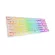 WIRELESS KEYBOARD (คีย์บอร์ดไร้สาย) SIGNO KB-751W NUZZON (WHITE) (BLUE OPTICAL SWITCH - RGB LED - EN/TH)