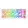 WIRELESS KEYBOARD (คีย์บอร์ดไร้สาย) SIGNO KB-751W NUZZON (WHITE) (BLUE OPTICAL SWITCH - RGB LED - EN/TH)