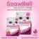 อาหารแมว SnowBall ขนมแมว อาหารแมวทุกช่วงวัย อาหารแมวทานยาก Snow Ball SALMON &TUNA ขนาด1.2กก./3กก.