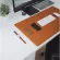 แผ่นรองคอมพิวเตอร์ หนังเทียม พีวีซี Office Desk Mat , Large Mouse Pad