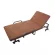 Monza foldable bed, multi -purpose folding bed The bed is folded, brown, adjustable, 6 levels and free gifts.