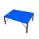 Sun Brand โต๊ะอเนกประสงค์ ขนาดเล็ก สีน้ำเงิน ขนาด 75x85x35 ซม. แข็งแรง ทนทาน พับเก็บได้ โต๊ะเตี้ย