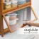 Storage cabinet, shelf, wooden cabinet storage, wooden cabinet, cozy style, kitchen storage cabinet