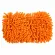 GALAXY sponge wipes 2 in 1 microfiber cleaning model QC-012 orange.