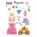 KAFBO CASTLE CUBE PRINCESS Stiker ปราสาทบ้านกล่อง สติ๊กเกอร์ลายเจ้าหญิง แมวสีทอง