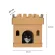 KAFBO CASTLE CUBE PRINCESS Stiker ปราสาทบ้านกล่อง สติ๊กเกอร์ลายเจ้าหญิง แมวสีทอง