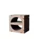 KAFBO Home Semi -Circle Shape S - Walnut Cat Nail Cat Cat Cat Cat Cat Cat Cat Scratcher Cat Toy Cat House