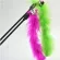 ของเล่นแมว ไม้ตกแมว ขนมิ้งน่ารักสีสันคละสี