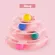 Football rail, 4 -story, toy, pet Toys toys, rotating plates, toys E36
