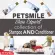 280 ml x x 1 bottom of sponge, PETSMIL Pomele Pomele Pomele Pomele Petsmilean Shampoo and Conditioner 280 ml x 1 Bottle