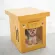 KAFBO DOG Loft with Beige Bed Pad, free dog and dog sticker, dog, dog toy