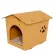 KAFBO Eco Pet House with BEIGE BED PAD  แถมฟรี! สติ๊กเกอร์ลายแมวและสุนัข