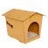 KAFBO Eco Pet House with BEIGE BED PAD  แถมฟรี! สติ๊กเกอร์ลายแมวและสุนัข