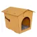 KAFBO Eco Pet House with Gray Bed Pad, free! Cat and dog sticker