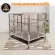 Stainless Steel cage  กรงสแตนเลส แบบบานพับ แบบท่อกลม Stainless Steel cage  ขนาด กว้าง 108 cm ลึก 70 cm สูง 95 cm