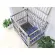 Stainless Steel Cage Dog Cage Stainless Size M 78 CM Width 50 cm deep, 60 cm high, free under the cage and slaves.