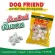 Dog Friend Dog Bone Dog Tie 2.5 "White, 6 pieces, 3 sachets