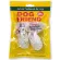 Dog Friend, 4 small white shoes x 3 sachets