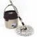 The mop, mop with a spinning tank The mop water can be watered in one tank, strong, durable material. Easy to use, lightweight Suitable for the elderly