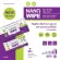 Wet tissue for animals Nano Silver Formula for Nano Wipe 80 PCS x 1 Pack