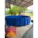 * Not joining the frame* Round pond 2.5x1m, spherical canvas pond Instant canvas pond Fish canvas pond Crab canvas pond Authentic canvas, 0.5mm thickness